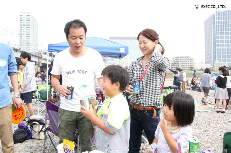 友人、彼女、家族、それぞれの身近な人も招待してワイワイ盛り上がりました！